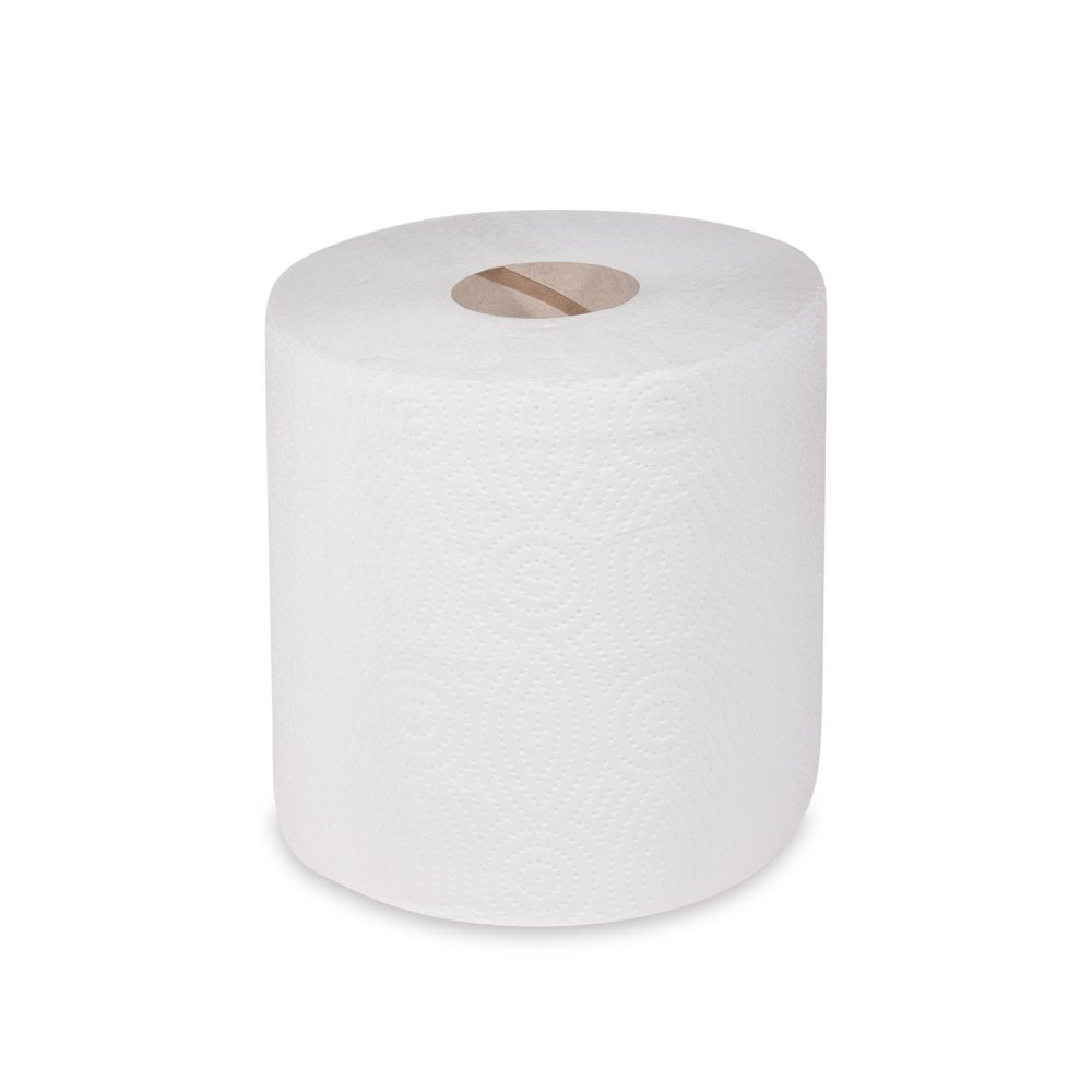 Rolovaná utěrka MAXI 2vrstvá, 19 cm × 100 m – 6 rolí