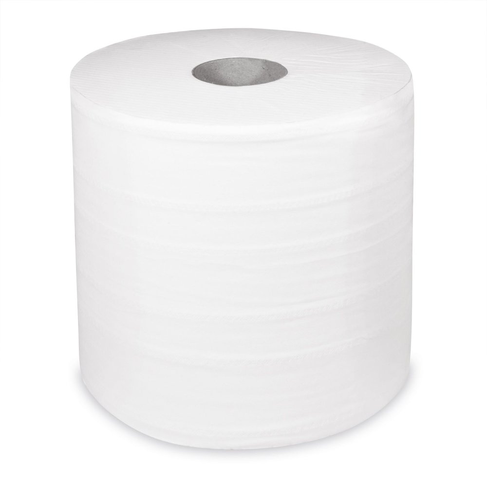 Průmyslová utěrka tissue 2vrstvá, 26 cm × 304 m – 2 role